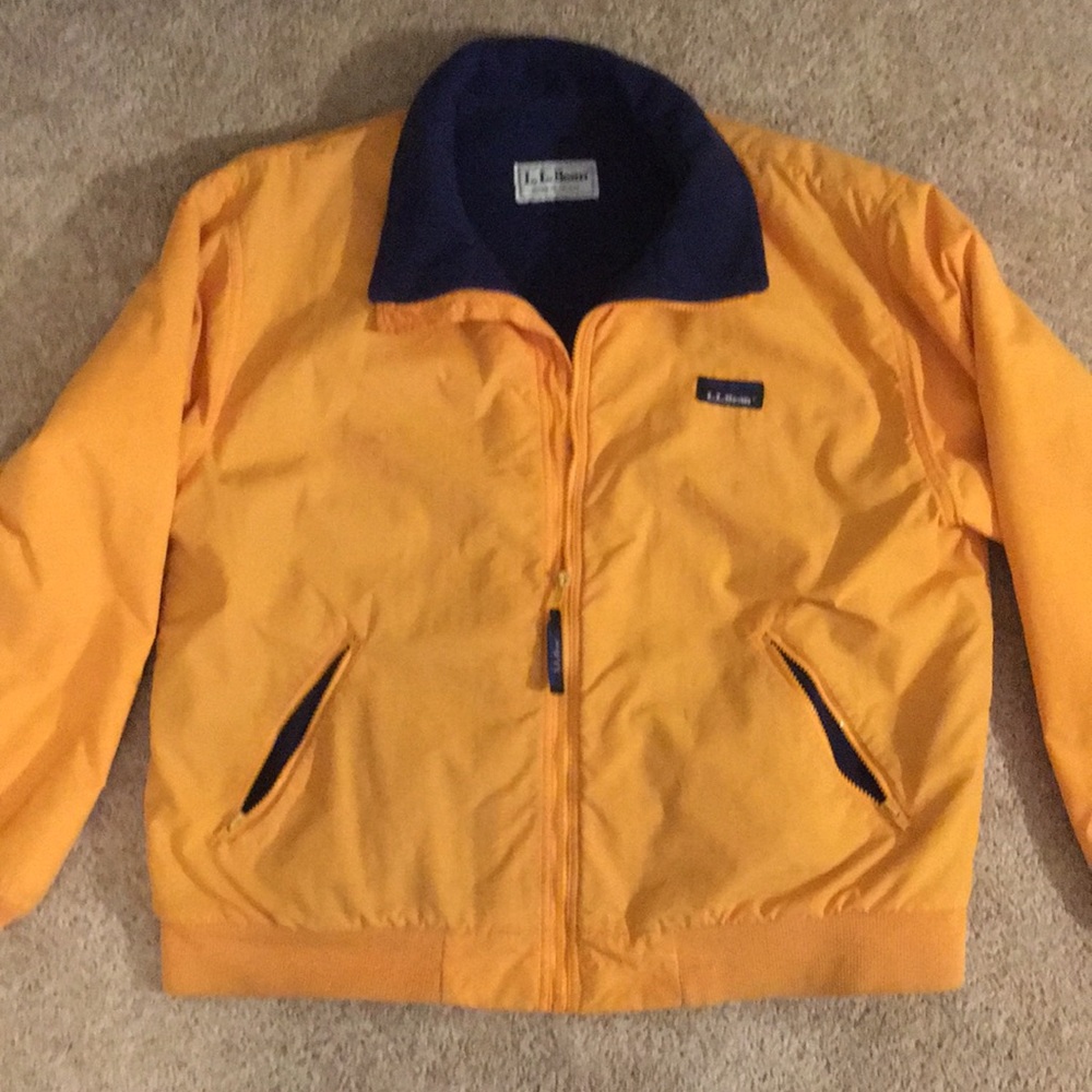 LL Bean warm up jacket